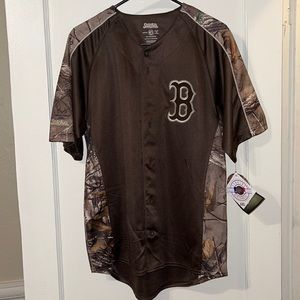 MLB BOSTON RED SOX CAMO JERSEY